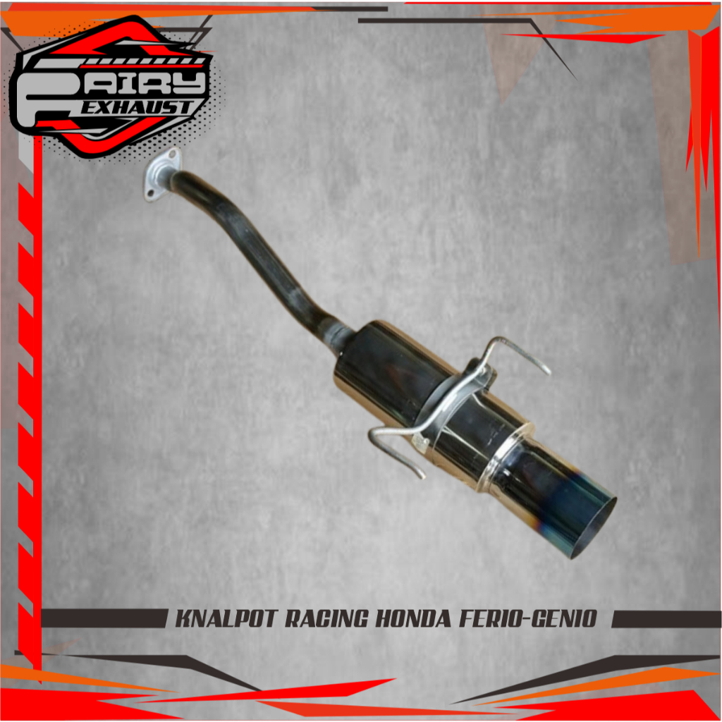 KNALPOT RACING HONDA FERIO-GENIO PEMASANGAN SISTEM BAUD