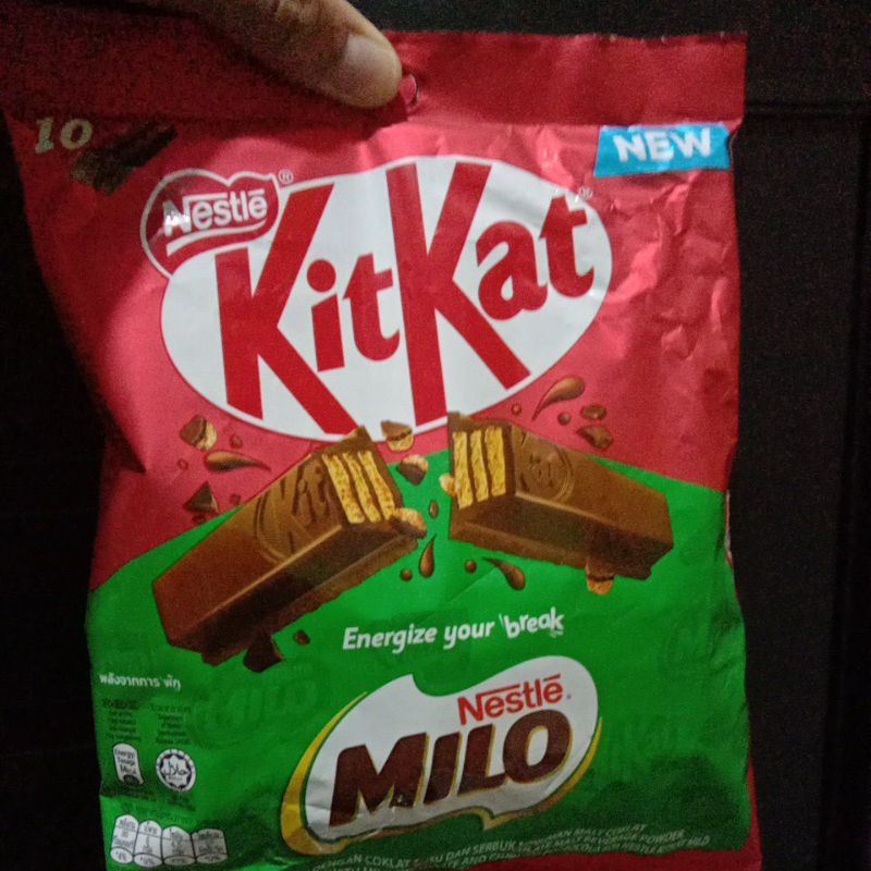 

Kitkat Milo special edition / Kitkat Malaysia