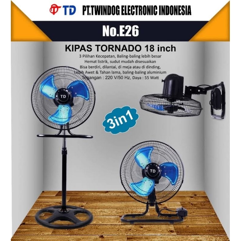 TD KIPAS 3IN1/KIPAS BESI SERBAGUNA