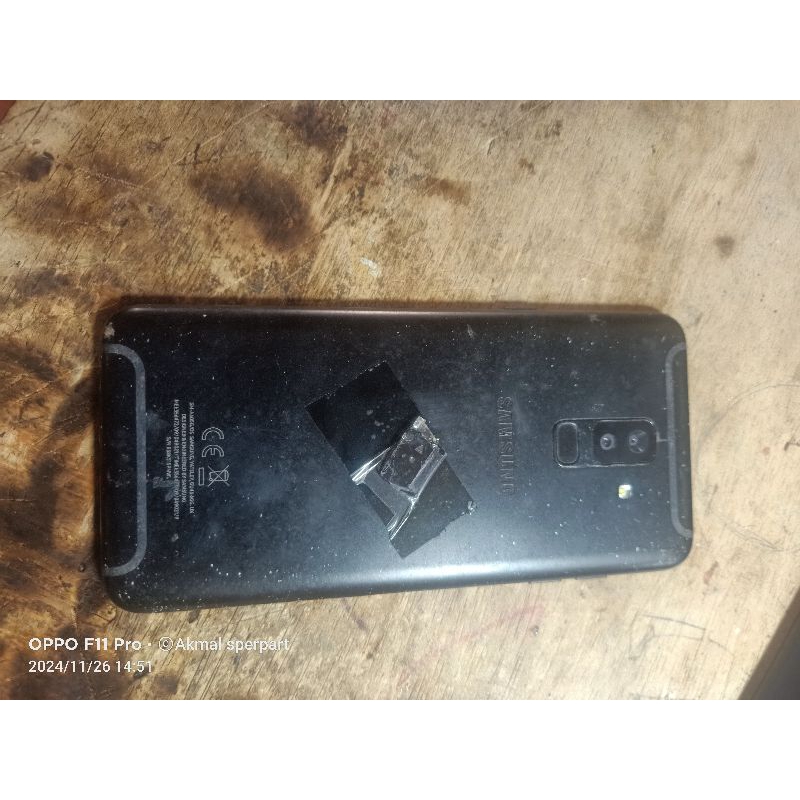 MESIN SAMSUNG A6 PLUS MINUS LCD MESIN NORMAL