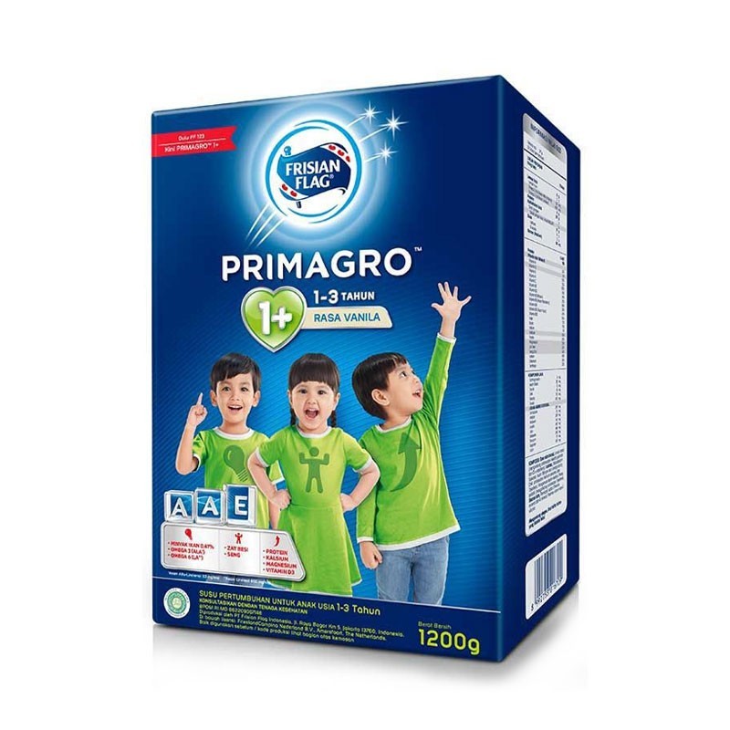 FRISIAN FLAG PRIMAGRO 1+ MADU / VANILA 1200 gr