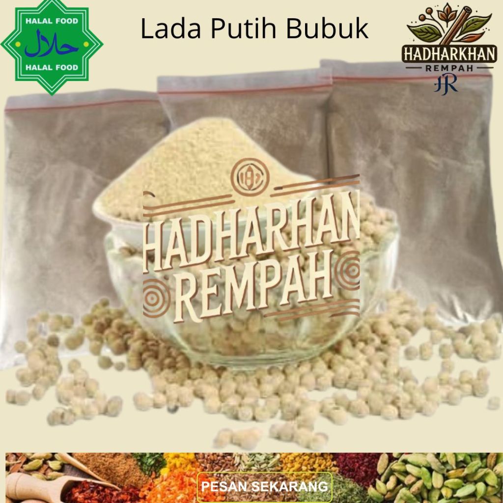 

Lada Putih Bubuk 1 kg repack