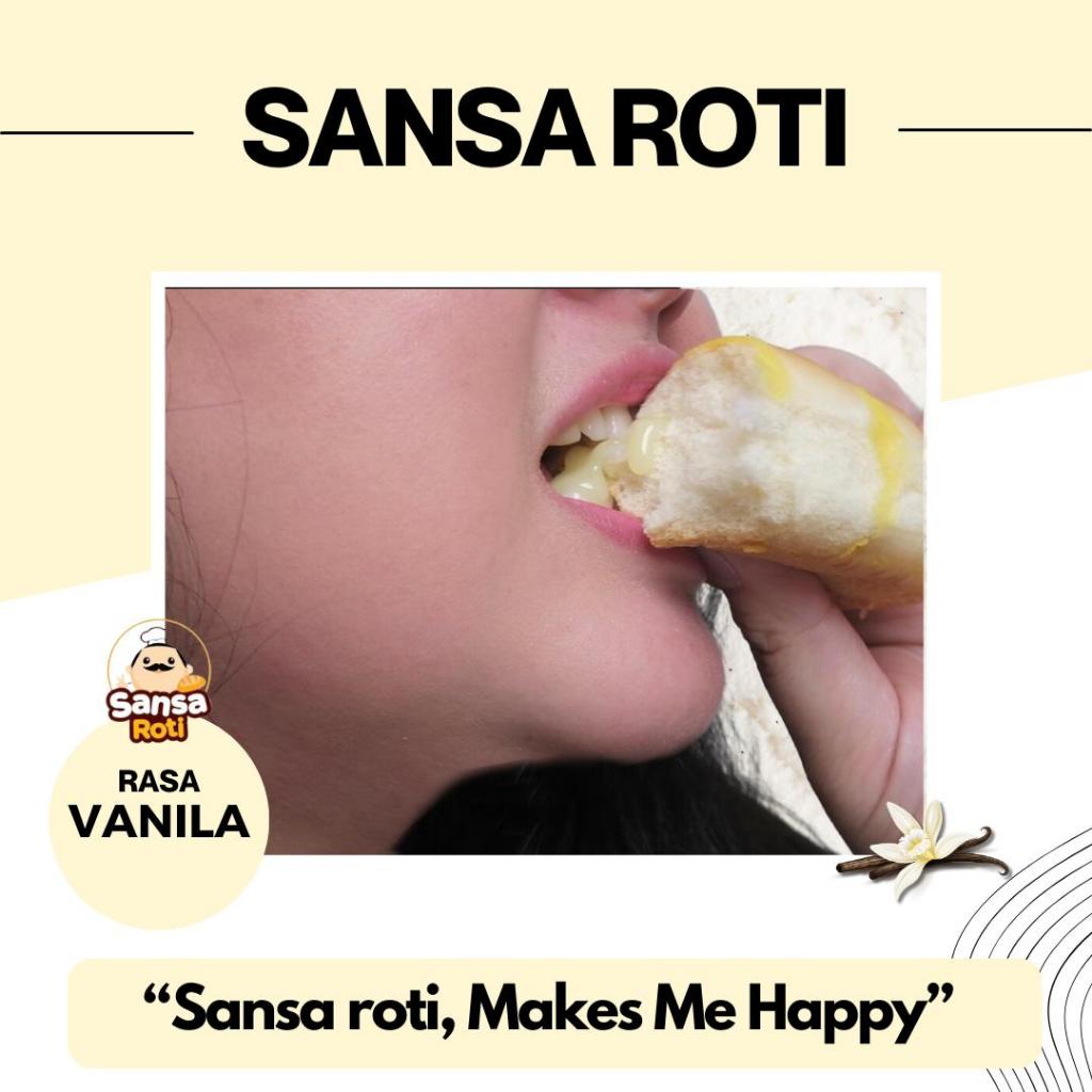 

RB [ISI 15pcs+Free 3pcs] - Sansa Roti - Vanilla Roti Manis Rasa Vanila Lembut