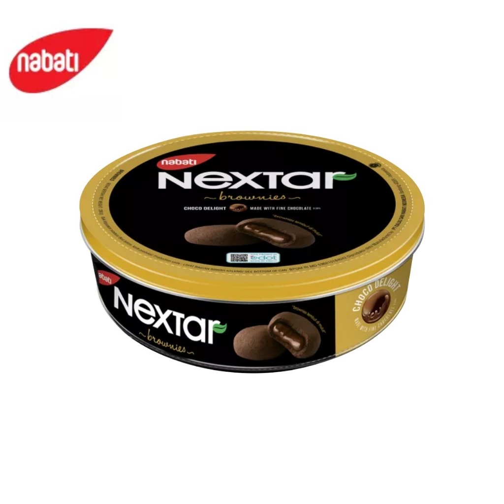 

NEXTAR BROWNIES COKLAT DAN PINNEAPLE 160GR KALENG