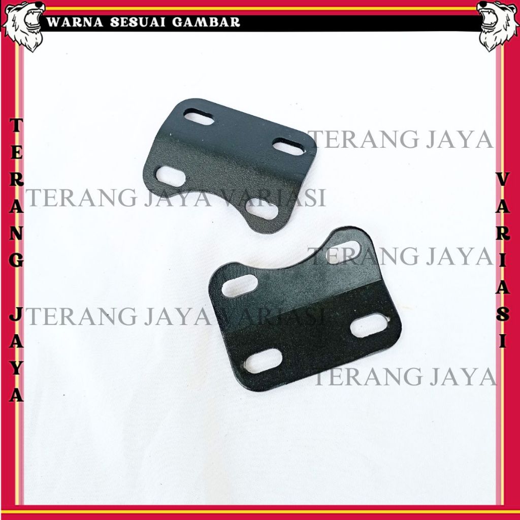 BREKET SPION ZX10R DI MOTOR R15 GSX NINJA CBR150R K45 BRACKET BRAKET DUDUKAN SPION MOTOR