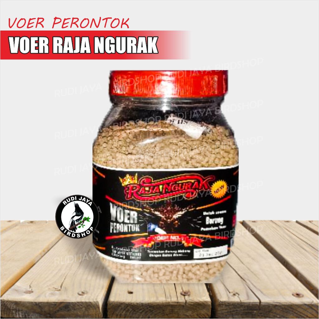 VOER RAJA NGURAK DAN TOP FORM RENDAH PROTEIN PAKAN MAKANAN PUR PERONTOK BULU BURUNG TERBAIK MEMBANTU