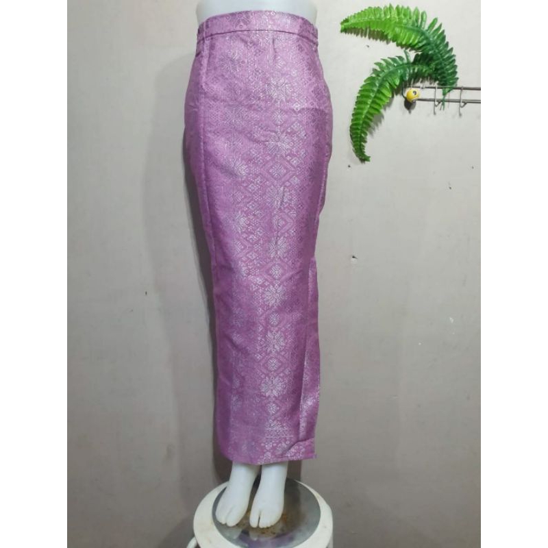 Rok Span Batik / Rok Songket / Rok Kebaya Songket / Rok Songket Jadi  / Rok Jadi