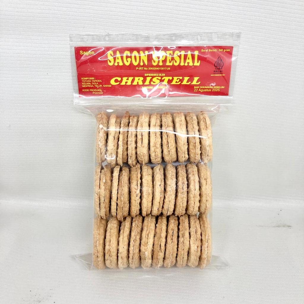 

Sagon Kelapa/Cristell/kue Kelapa Spesial 240g