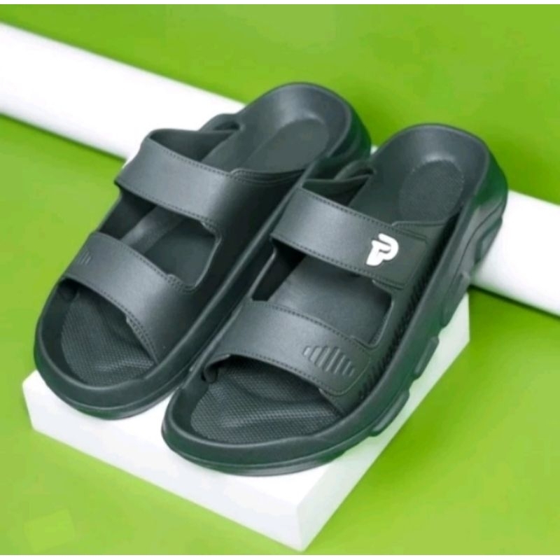 Porto 1062M Sandal Slide Pria Premium Model Selop Terbaru Ban Dua