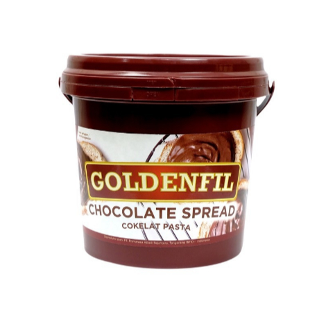 

GOLDENFIL Selai Cokelat Chocolate CHOCO SPREAD Smooth Halus Enak 500 gr rep