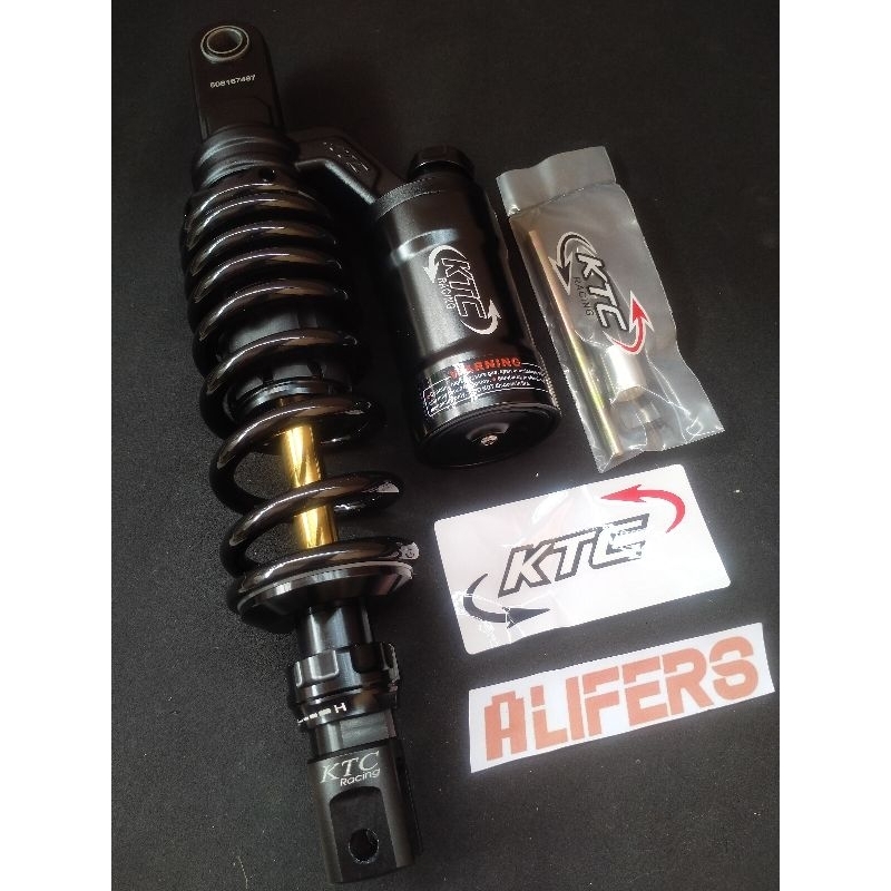 Shockbreker KTC Racing Extream Hitam As Gold ukuran 325