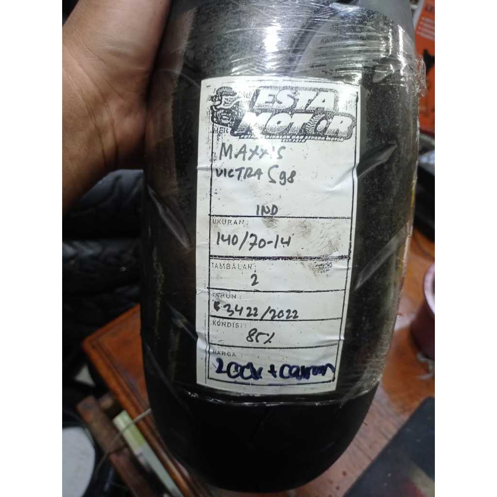 BAN COPOTAN MAXXIS VICTRA S 98 RING 14 UKURAN 140 70 14 KODE3422