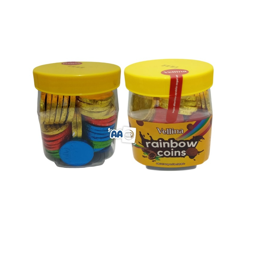 

VELINA COKLAT KOIN RAINBOW ISI 50