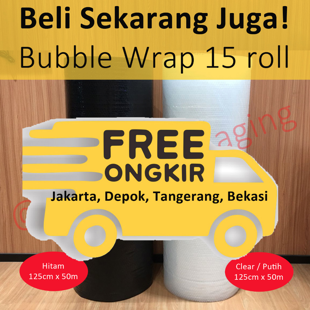 

Bubble Wrap Ekonomis, Pink, Premium & Super Premium - Qty 15 roll