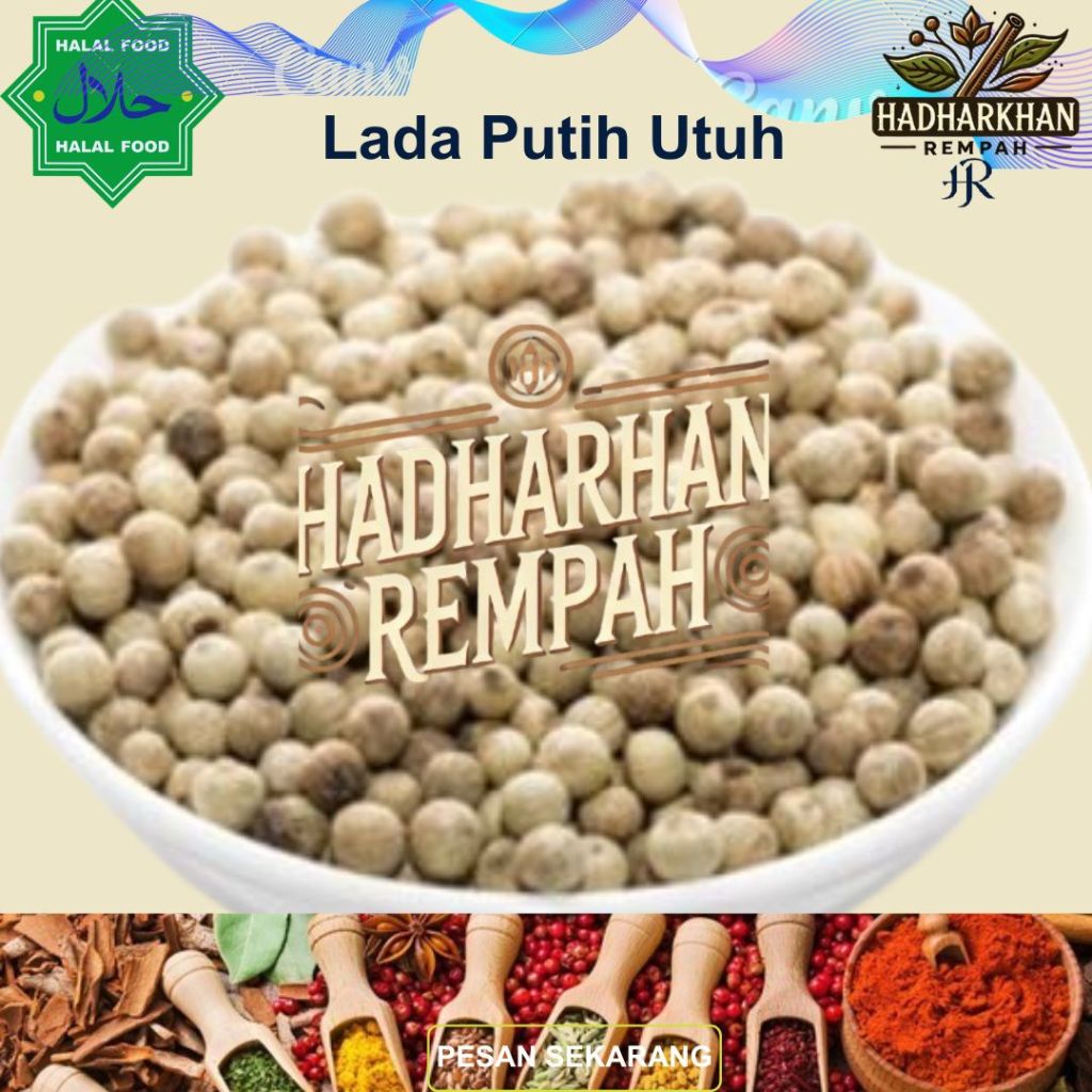 

Lada Putih Bubuk 100 gr repack