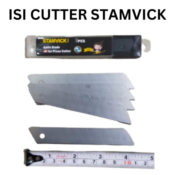 

ISI CUTTER BESAR/Isi Cutter Besar Refill Kater/ Pisau Cutter Blade 18mm/Isi Cutter Besar Refill/Isi Cutter Besar Refill Kater Pisau Cutter Blade BERKUALITAS TERMURAHHHHH