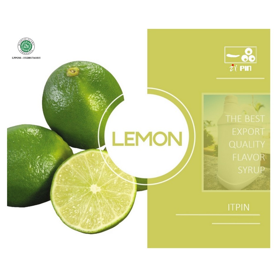 

Lemon Syrup / Sirup Lemon @2.5kg