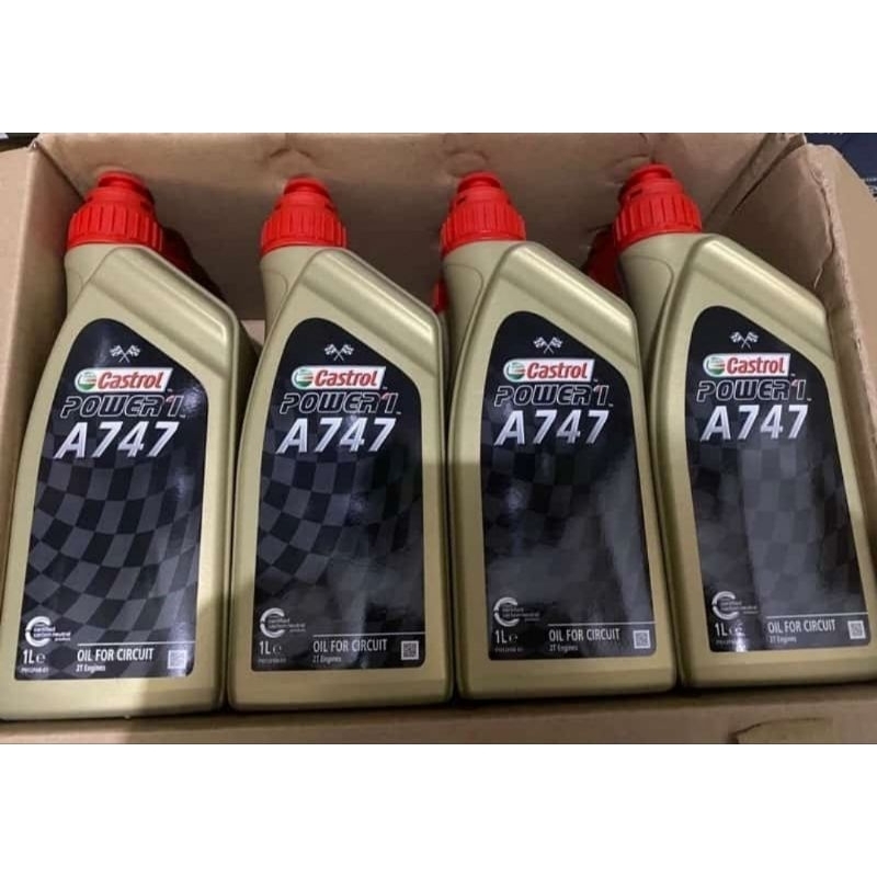 OLI SAMPING CASTROL A747 ORIGINAL 2T BALAP