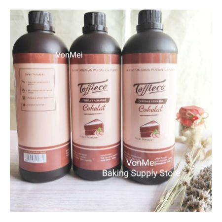 

TOFFIECO Chocolate Paste Perisa Pasta Coklat Toffieco 500 gr Repack