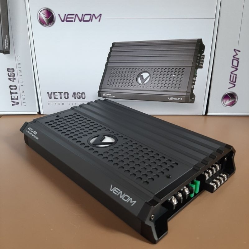 Venom VETO 460 Power Amplifier 4 Channel