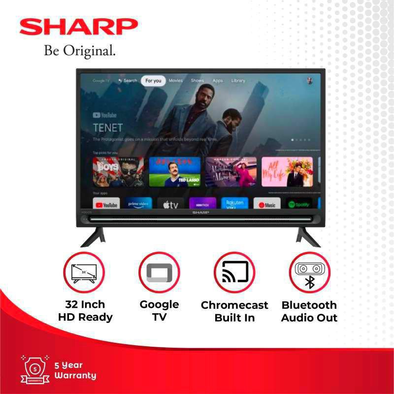LED TV SHARP 32" 2T-C32GD1500i DIGITAL TV - 32GD1500 32GD