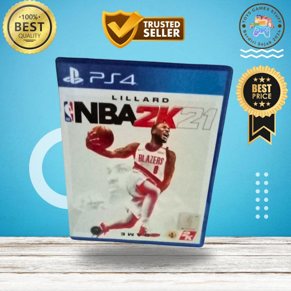 Game NBA 2K21 Playstation 4 Original Second Best Quality