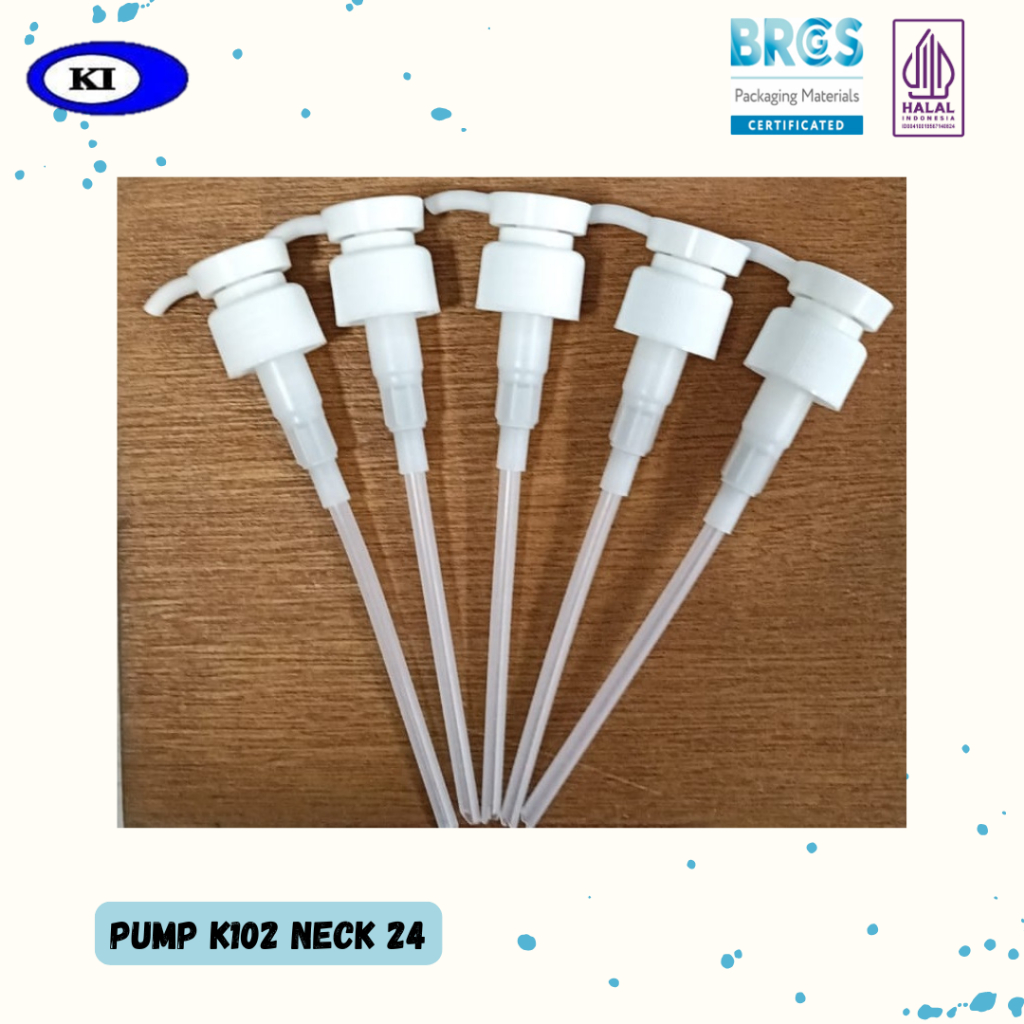 Tutup Pump Neck 24mm/28mm Pump Lotion Neck 24mm/28mm - Putih