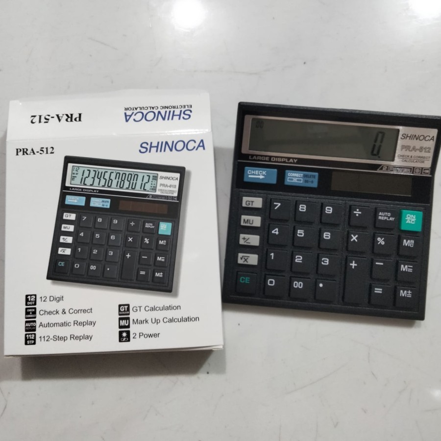 

KALKULATOR SHINOCA 512B / CALCULATOR