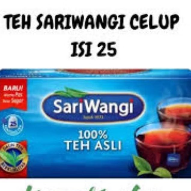 

Teh Sari wangi Teh celup Sariwangi isi 25pc