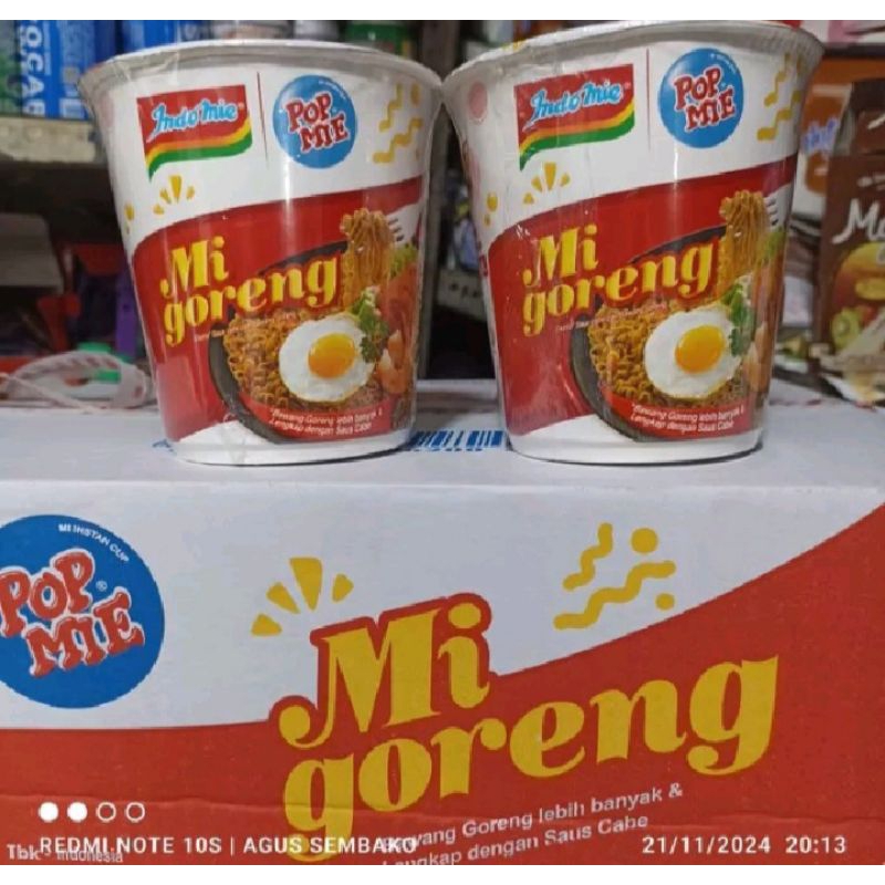 

POP MIE GORENG CUP (1DUS)