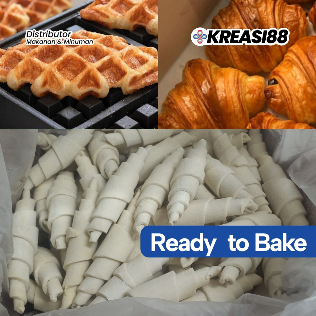 

Frozen Butter Croissant / Croissant Beku / Croissant Ready to Bake / Croffle Dough