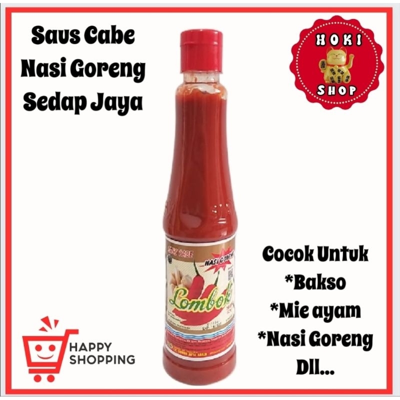 

Lombok Saus Cabe Nasi Goreng 630ml / Saus Cabe / Saos Lombok