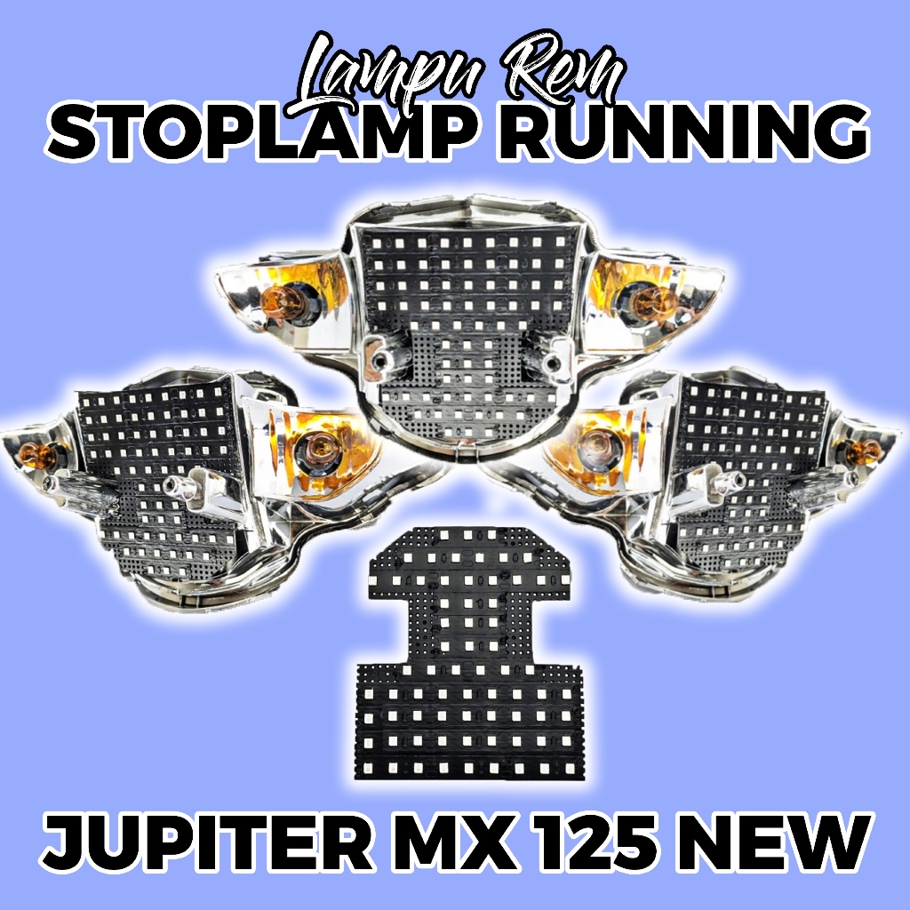 LAMPU REM BELAKANG RUNNING YAMAHA JUPITER MX 135 TINGGAL PASANG / LAMPU STOPLAMP RUNNING YAMAHA JUPI