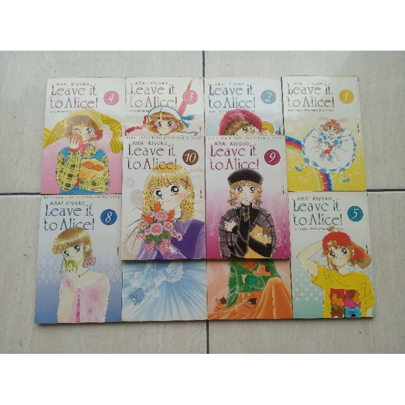 Komik Leave It To Alice 1-10 Tamat Bonus Sampul