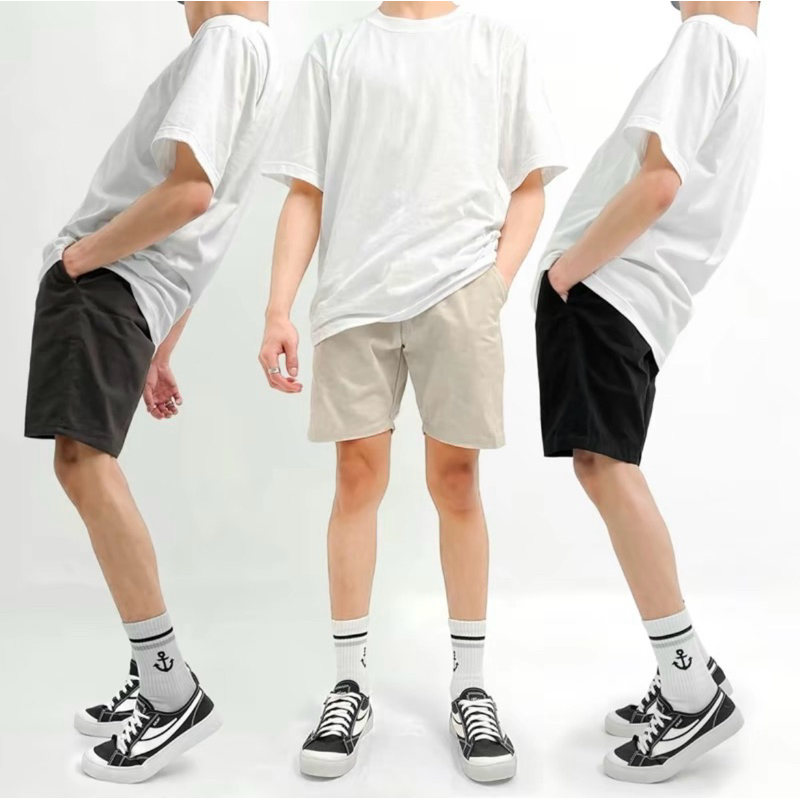 Short Chino Pants Pria Distro Premium Berkualitas  Celana Pendek Pria Chino Distro Slim Fit Size 27 