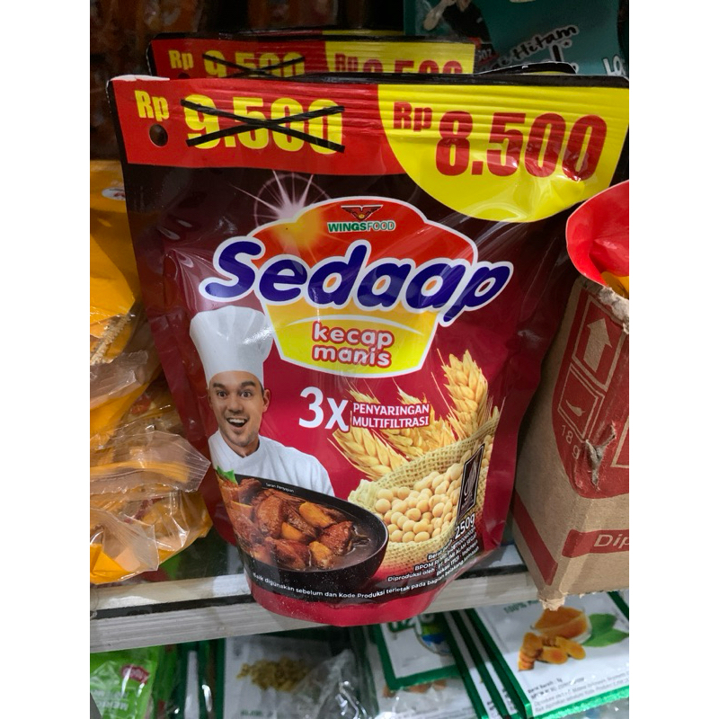 

Kecap manis Sedap 250gr