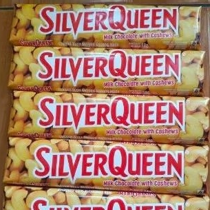 

SILVERQUEEN BESAR 55 GR , silverqueen murah, Silverqueen Cashew Mede.
