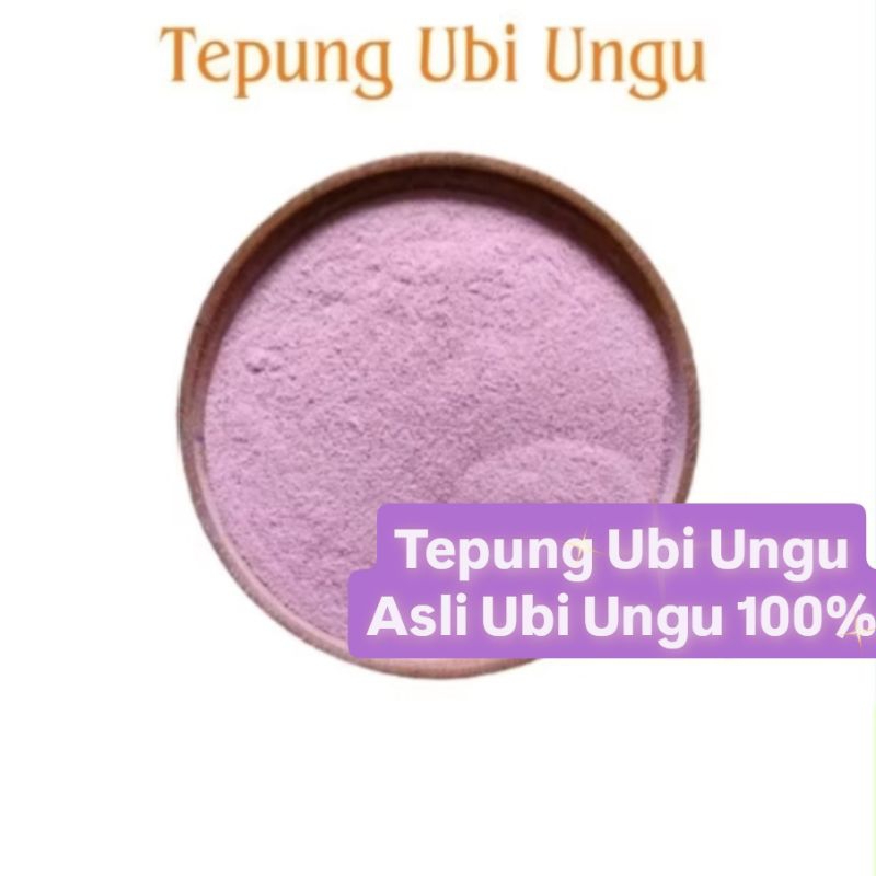 

Tepung Ubi Ungu Premium Asli Ubi Ungu 100% | Purple Sweet Potato Flour