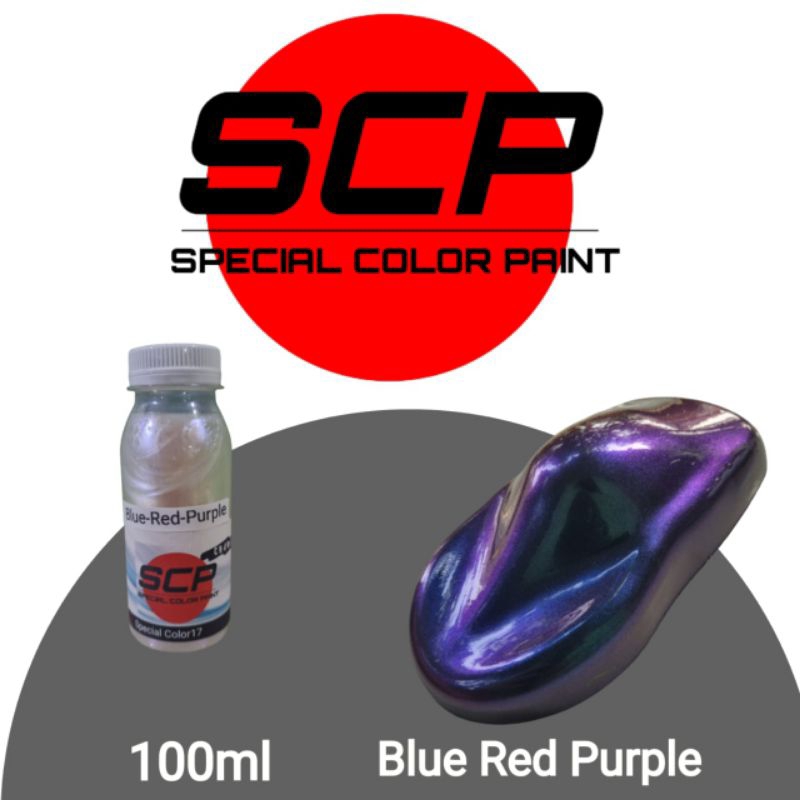 cat bunglon PU 100ml-250ml Blue red purple SCP