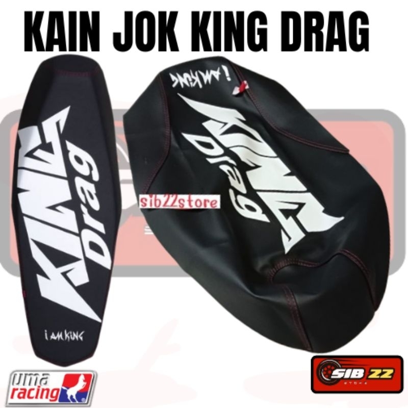 Kulit Jok King Drag Sarung Jok King Drag Malaysia / Sarung Jok Motor Vario Mio Genio Beat Wave Mx Ve