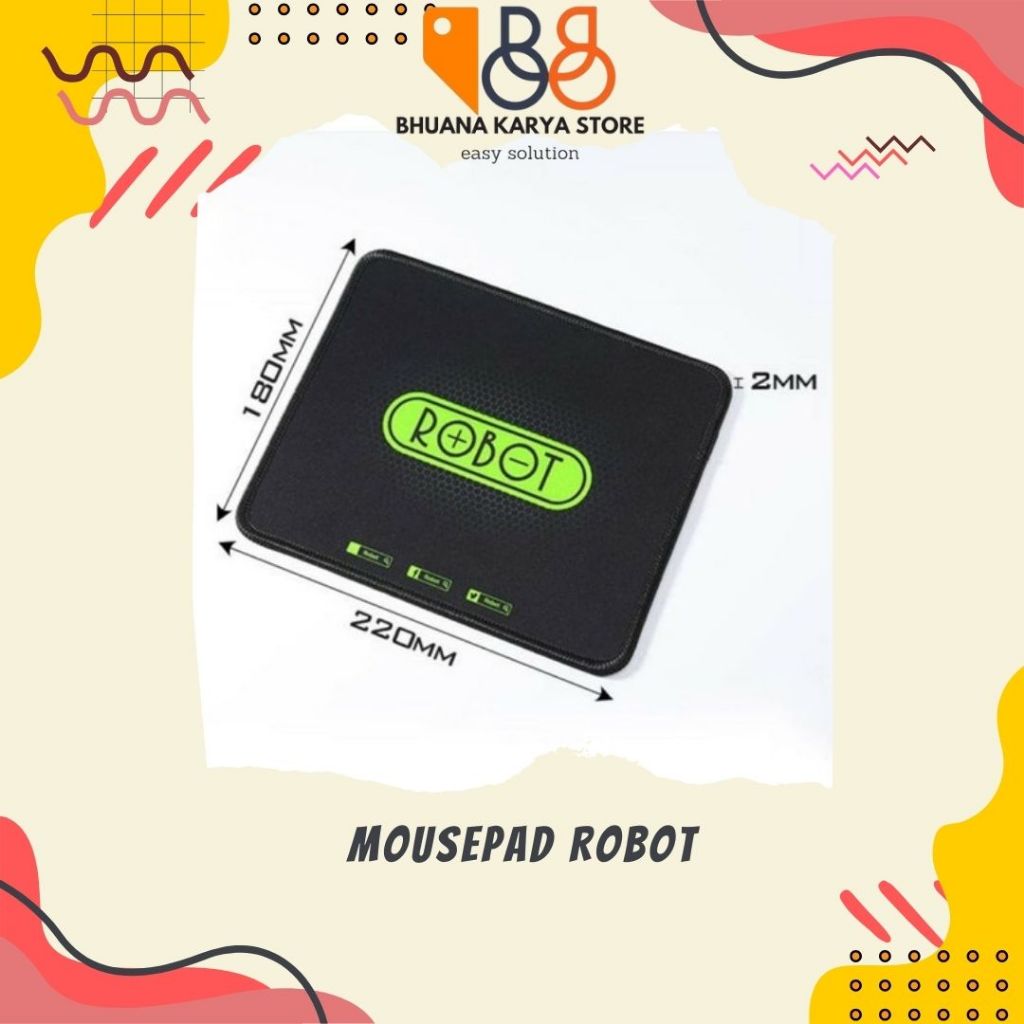 Mousepad ROBOT RP05-M Medium Black