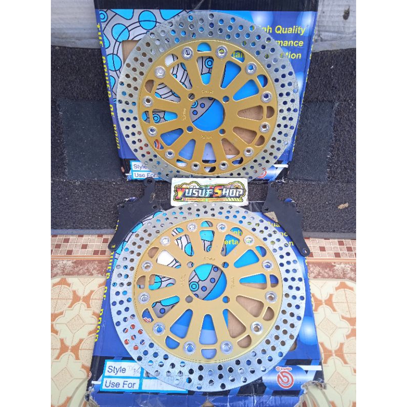 disc cakram Brembo uk 300mm Yamaha Honda