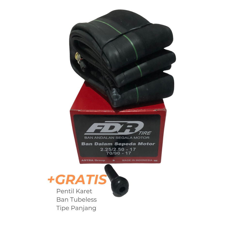 Ban Dalam Motor FDR Ring 17 2.25 2.50 - Ban Motor