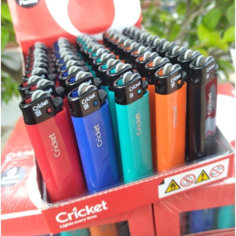 [ Ecer 1pcs ] Korek Api Roda Cricket Original / Korek Cricket Warna Polos Variasi Dolphin Exclusive