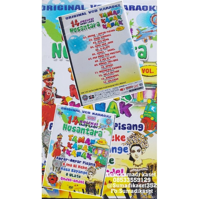 VCD 14 lagu koleksi Nusantara vol 1