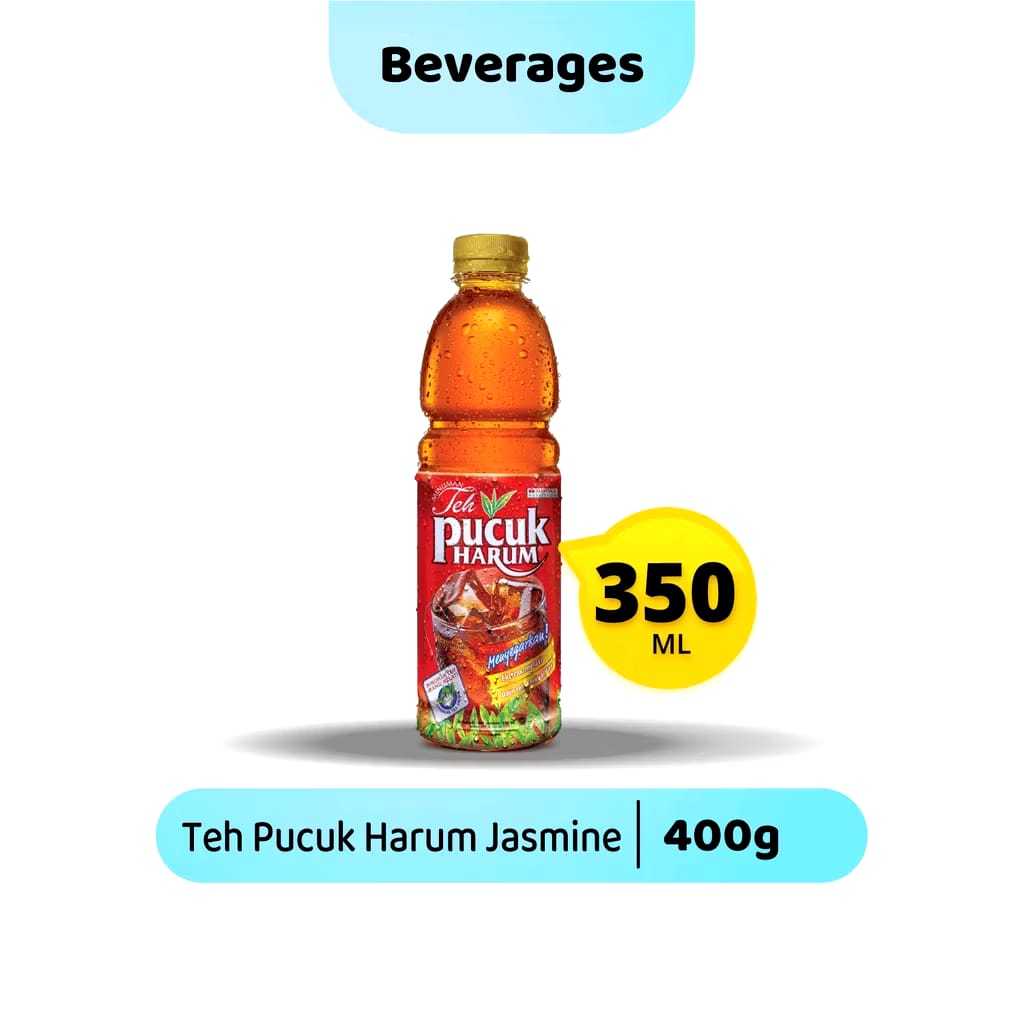 

Teh Pucuk Harum 350ml Bukan Less Sugar 1 pcs