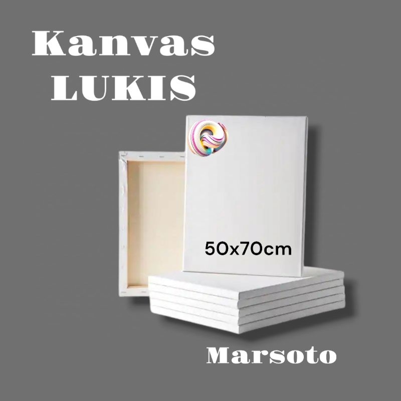 

kanvas lukis 50x70cm/kanvas50x70cm/kanvas Marsoto tebal