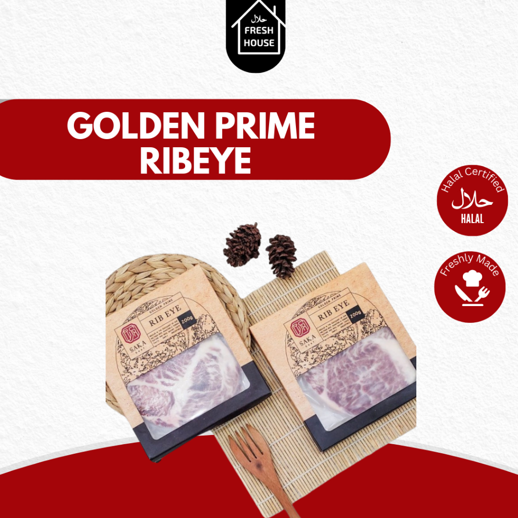 

GOLDEN PRIME RIBEYE / STRIPLOIN 200 GR