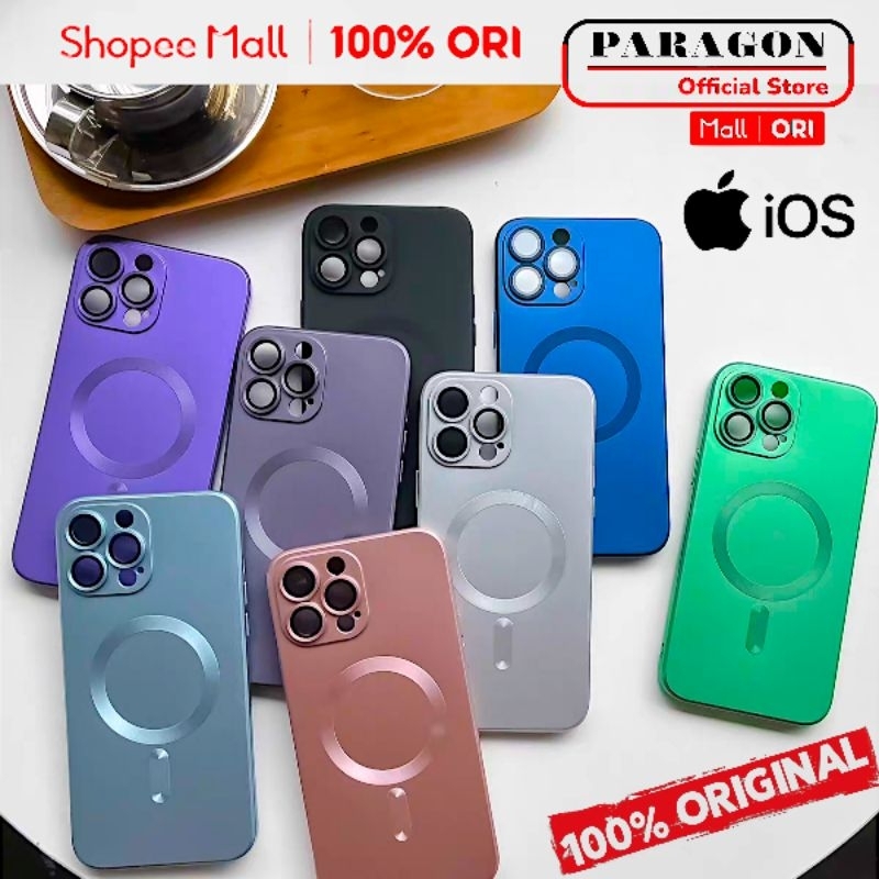 MALL PARAGON Case Ultra-FLEX ORI 100% Magsafe Casing IPHONE 11 12 13 14 15 16 PRO MAX 14+ 15+ PLUS