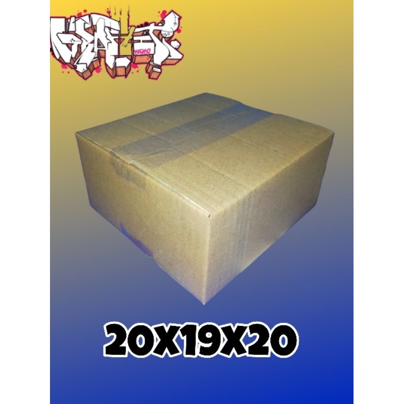 

kardus packing 20x19x20 kardus polos/karton box/kardus sedang